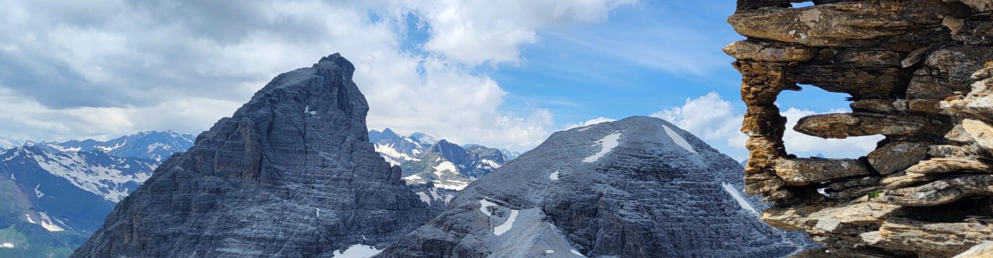 Bergsteigen hinter'm Haus