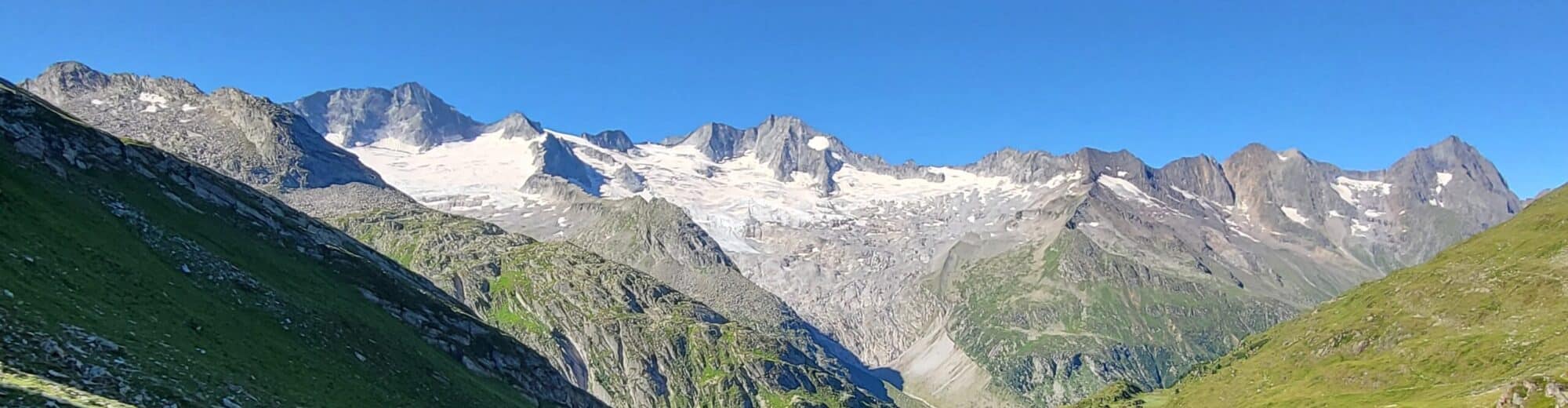 Bergsteigen hinter'm Haus