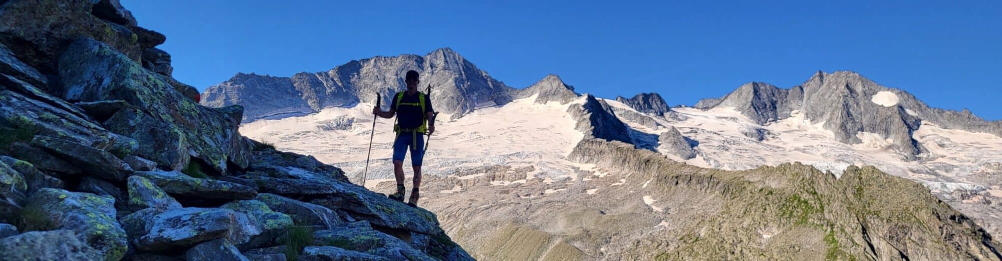 Bergsteigen hinter'm Haus