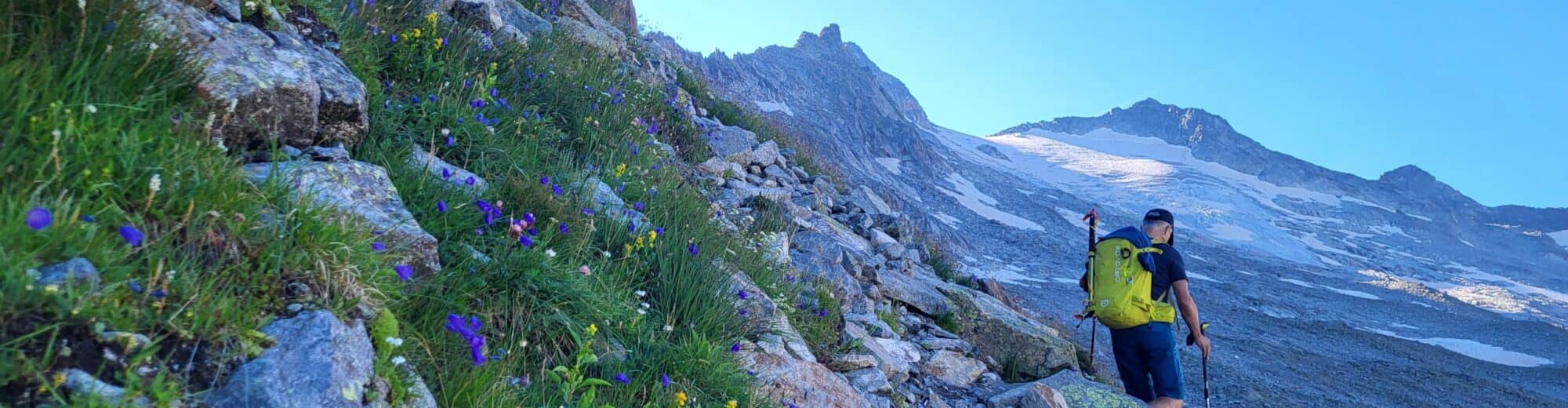 Bergsteigen hinter'm Haus