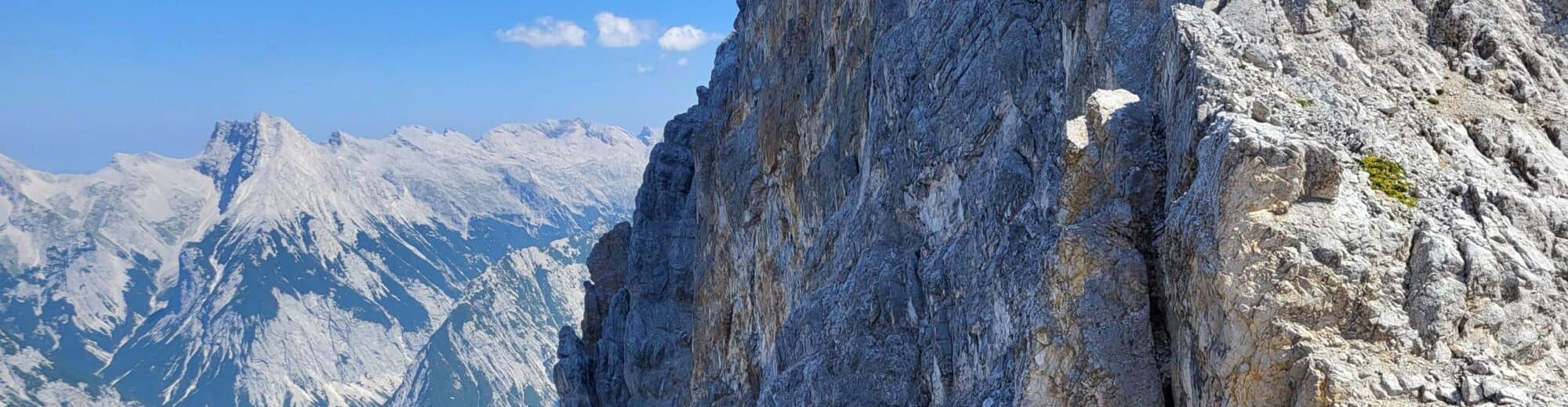 Bergsteigen hinter'm Haus