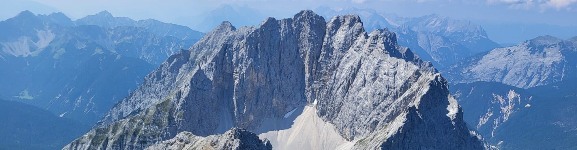 Bergsteigen hinter'm Haus