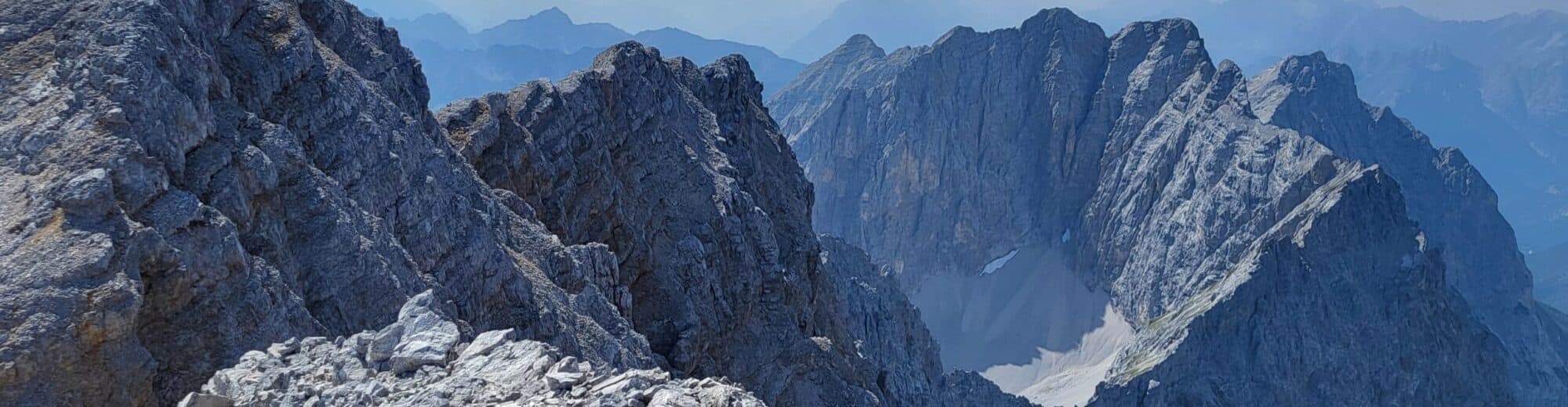 Bergsteigen hinter'm Haus