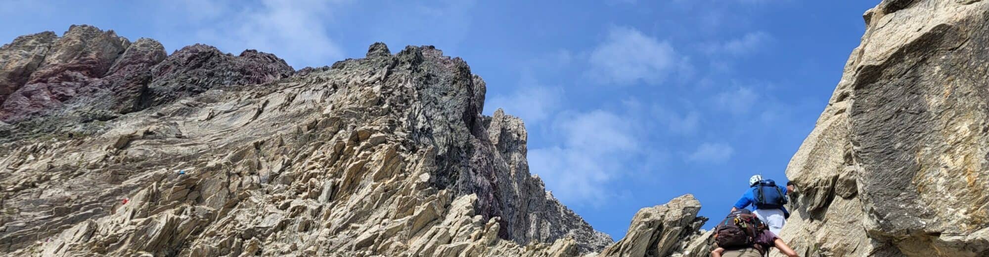 Bergsteigen hinter'm Haus