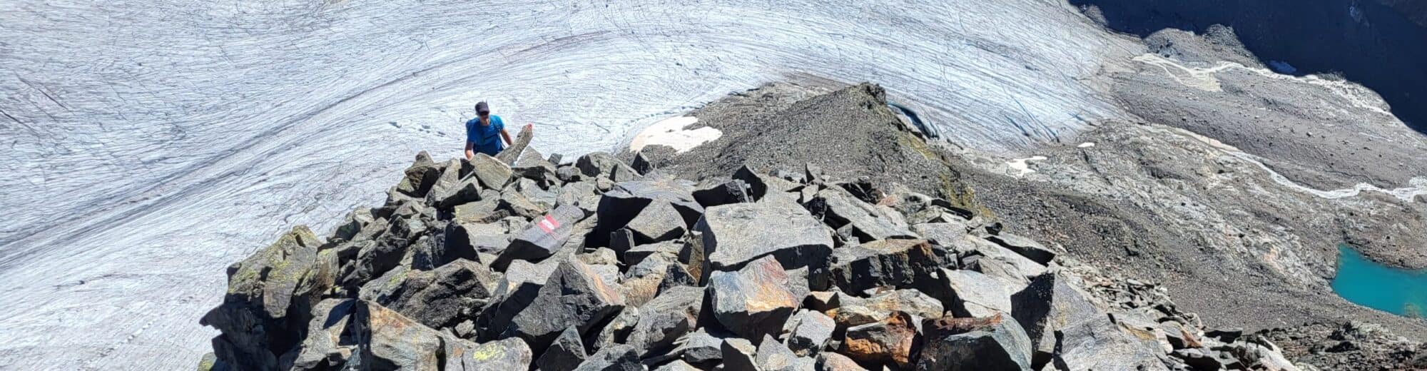 Bergsteigen hinter'm Haus