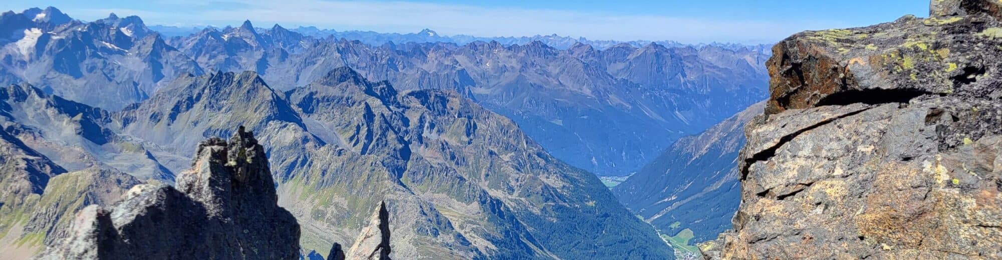 Bergsteigen hinter'm Haus